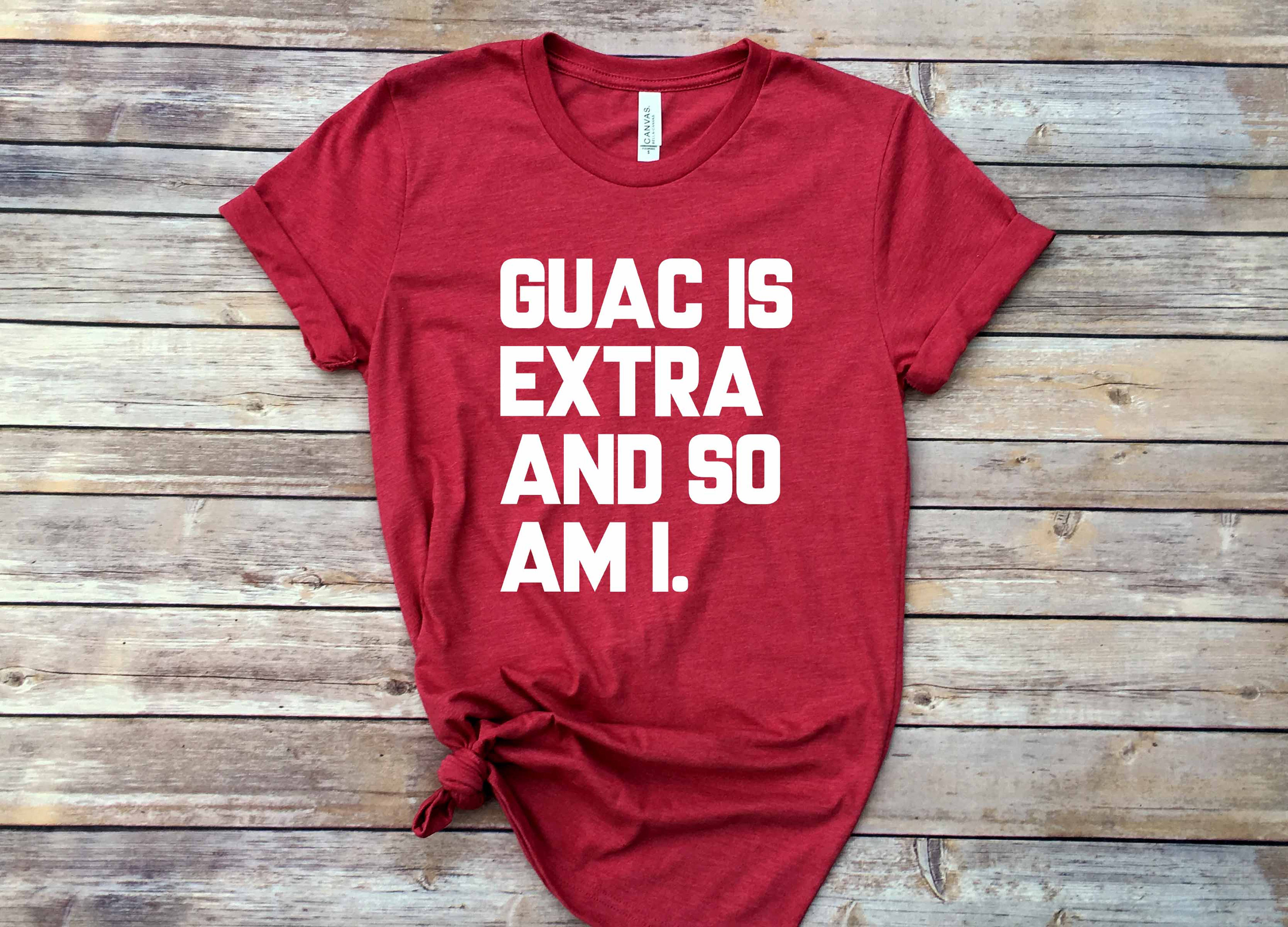 Guac is Extra and So Am I Graphic Tee, $21