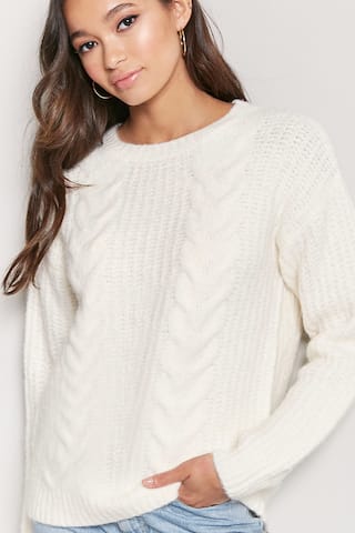 Cable-Knit Sweater, $22.90