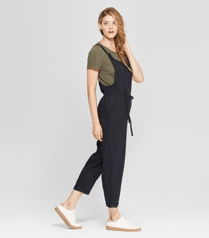 Women's Belted Overalls, $27.99