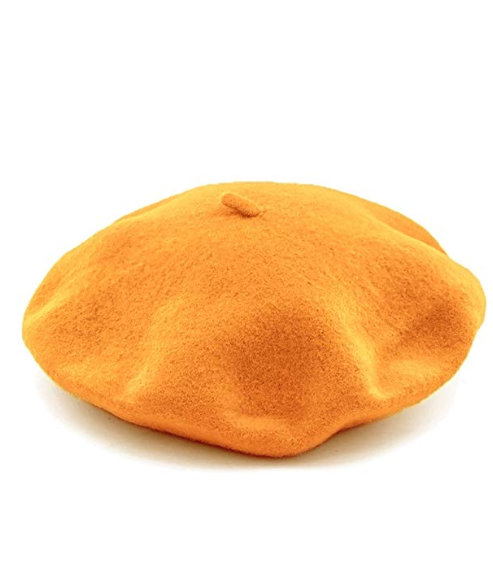 Women's Vintage Plain Beret, $11.59