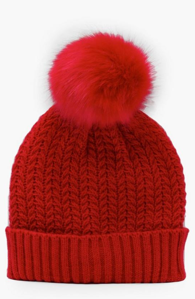 Cable Knit Beanie, $4.80