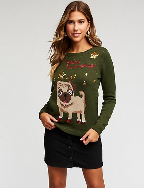 Bah Humpug Christmas Sweater, $18.19