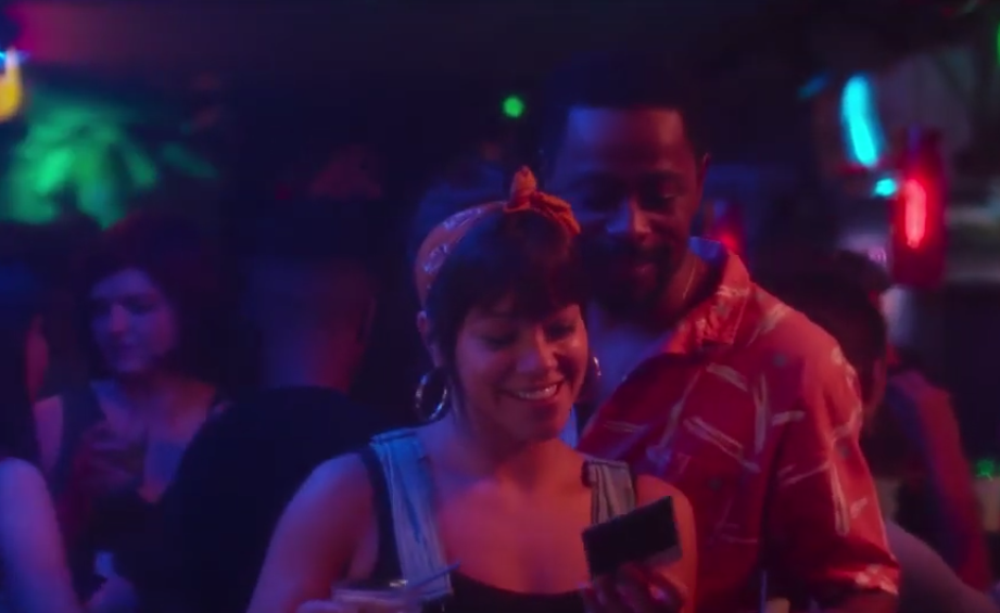 Gina Rodriguez and Lakeith Stanfield in Someone Great | Netflix