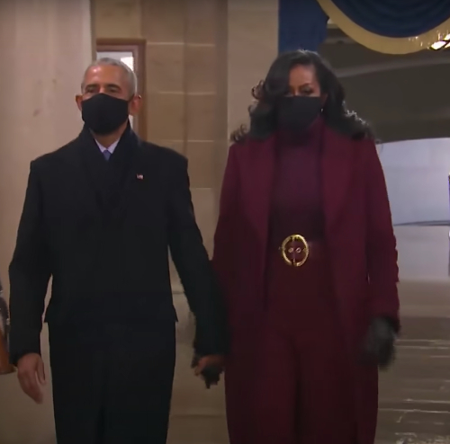 Michele Obama's Inauguration 2021 coat